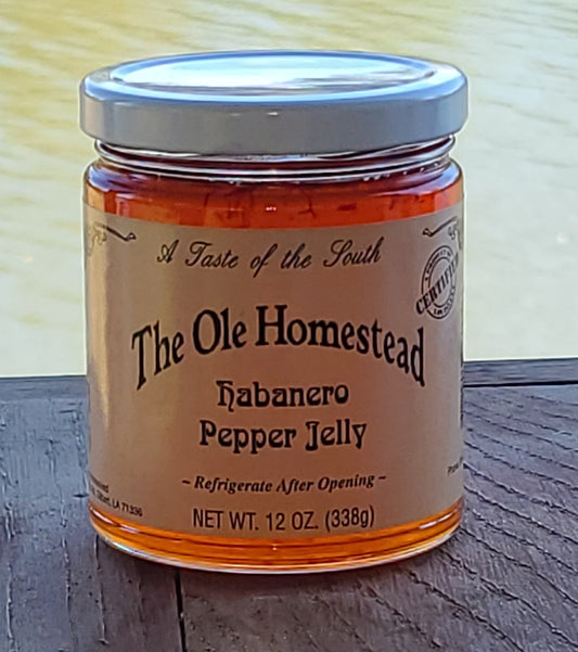 Habanero 1/2 as hot Pepper Jelly